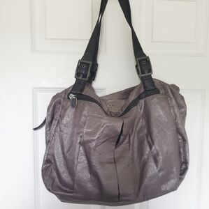 Kenneth Cole Reaction Large Metallic Tote Bag